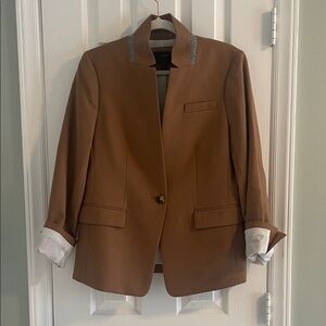 J. Crew Brown Regent Blazer